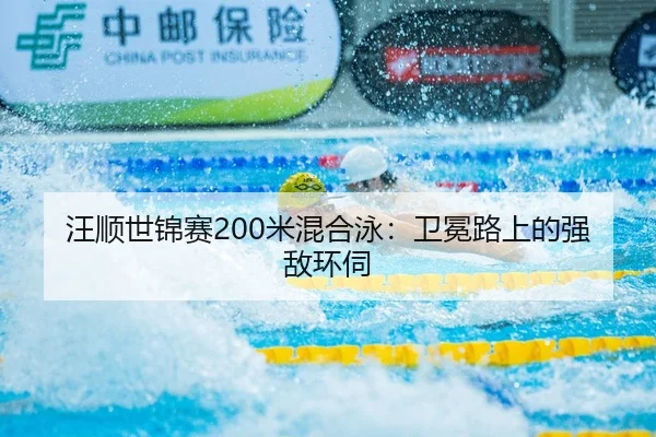 汪顺世锦赛200米混合泳：卫冕路上的强敌环伺